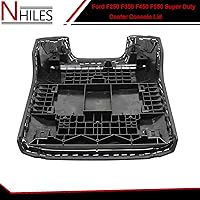 Vista 7 de NHILES Kit de Tapa de Consola Central Negra de Repuesto Compatible con F-250 Super Duty F-350 Super Duty F-450 Super Duty F-550 Super Duty 2011 2012
