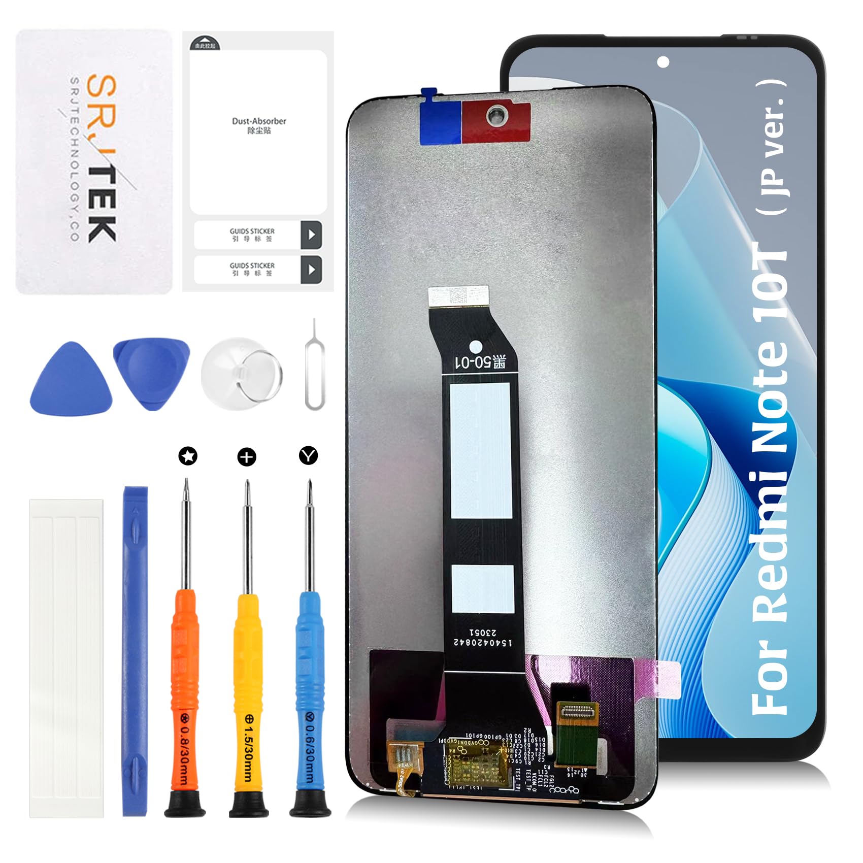 Amazon.co.jp: SRJTEK For Xiaomi Redmi Note 10T【OEM純正品質