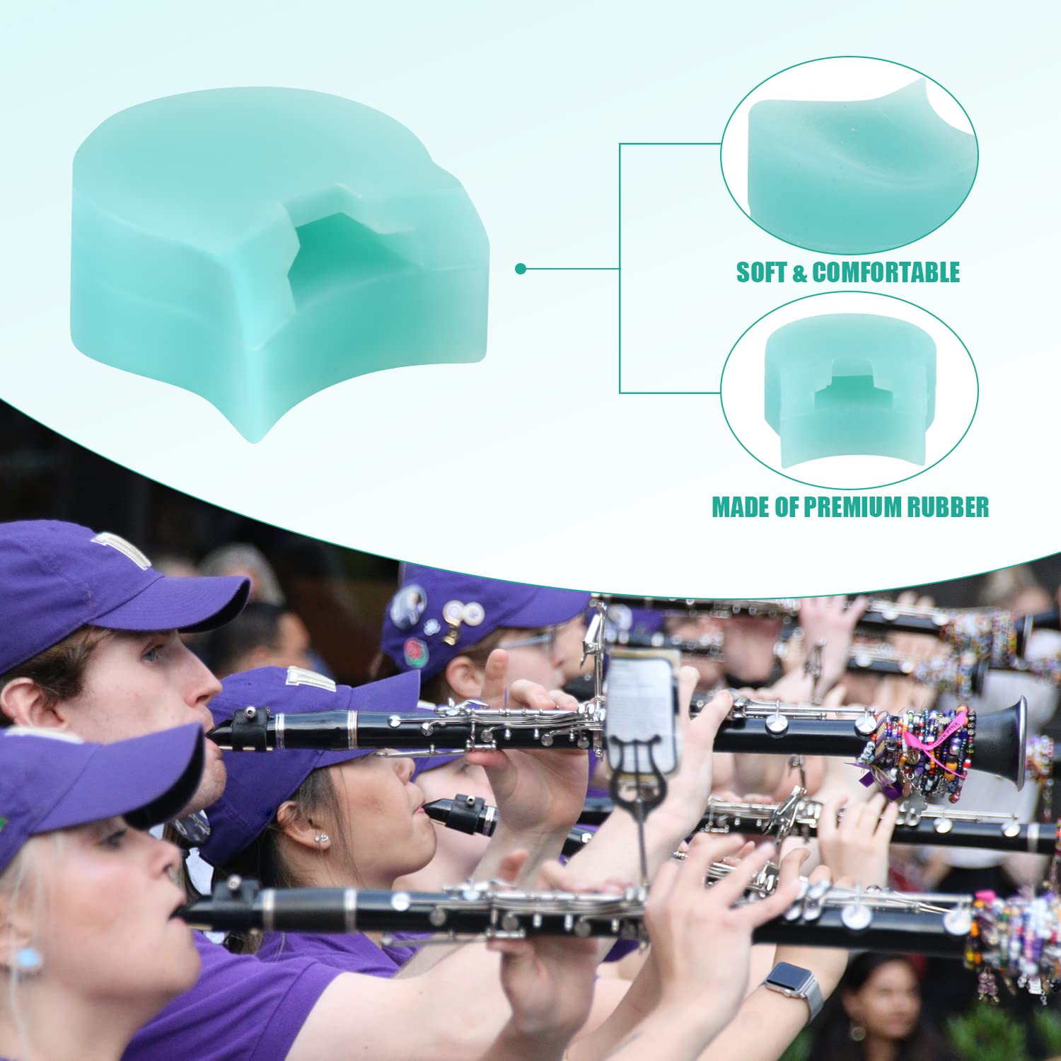 Cuscinetti Poggia Pollice Per Clarinetto E Oboe - Confortevoli E Colorati - Foto 6