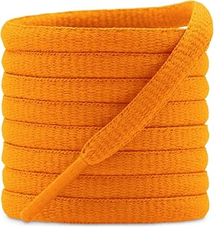 Delele Athletic Shoelaces Strings Orange 51 18
