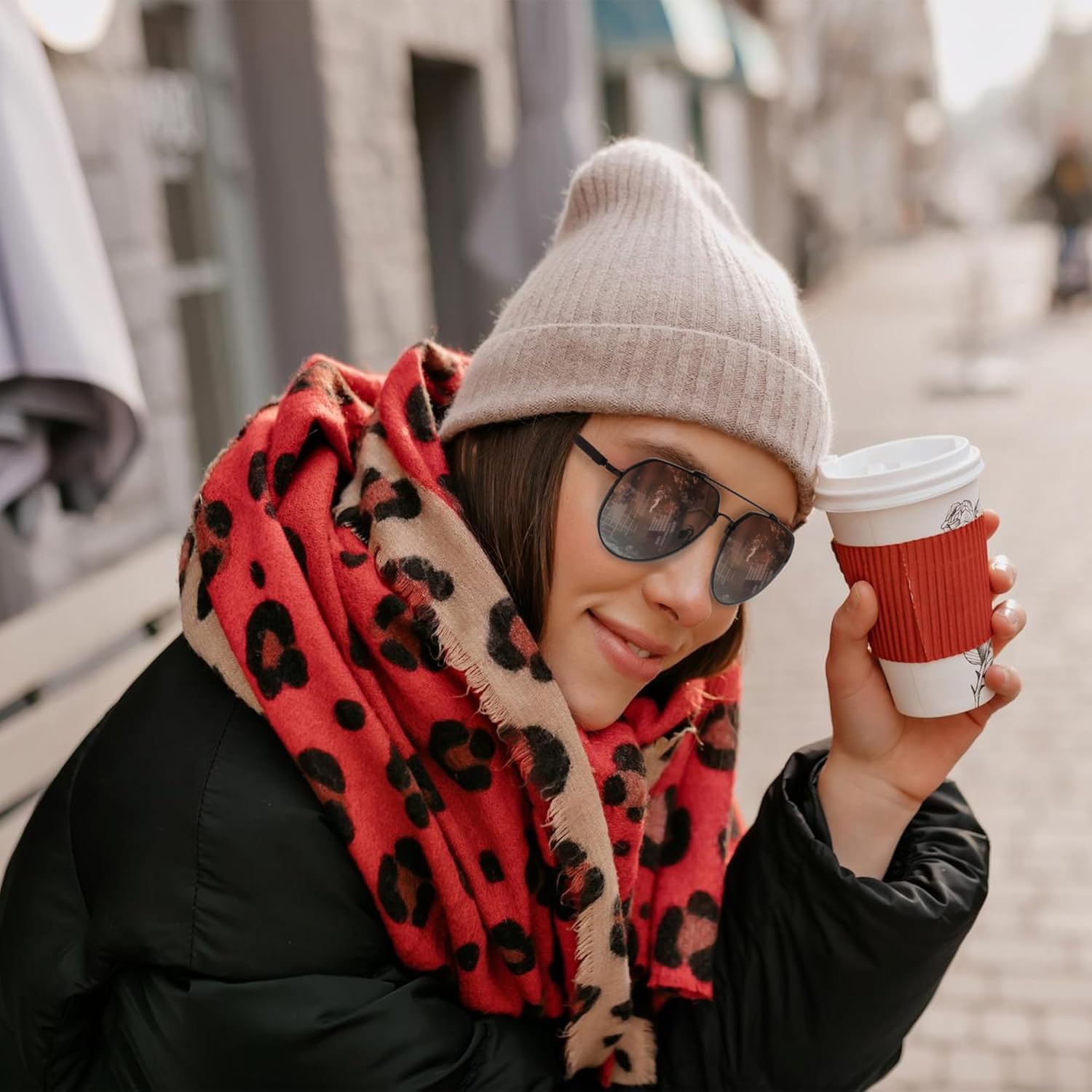 FAA'N 2024 Memory Metal Polarized Aviator Sunglasses for Men Women