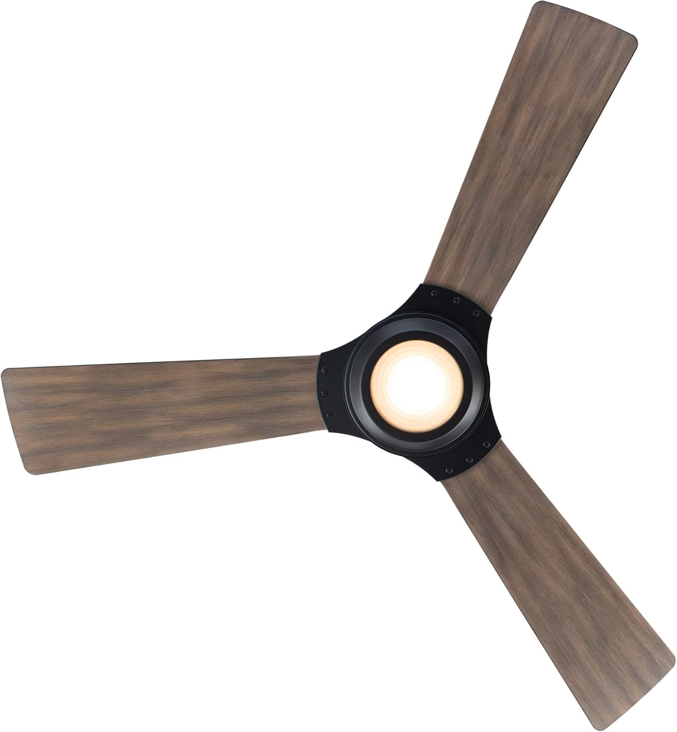 Exclusive Discount 70% Price Osprey Indoor and Outdoor 3-Blade Smart Ceiling Fan 56in Matte Black Barn Wood with 2700K LED Light Kit and Remote Control
