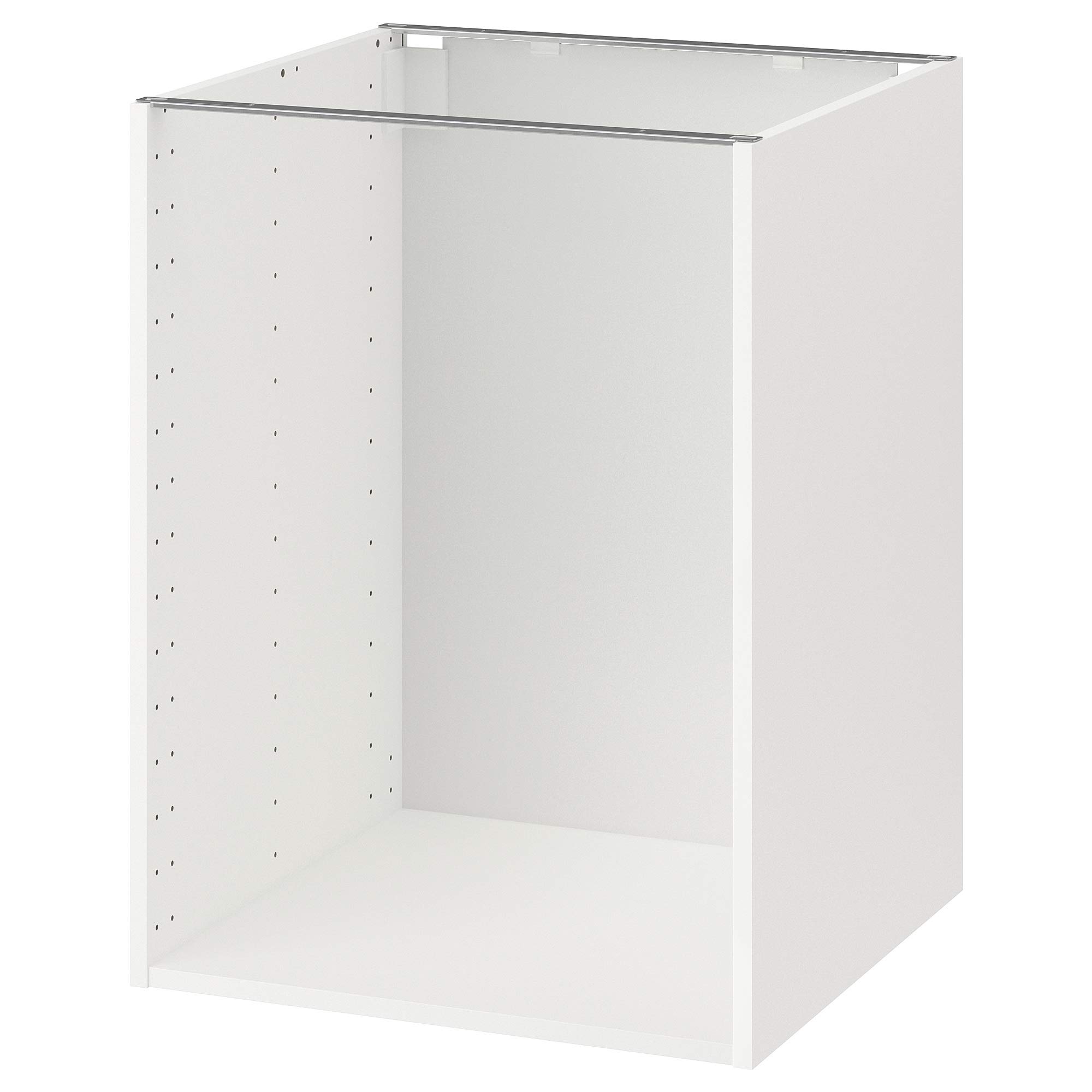 Meuble METOD 60x60x80 cm blanc caisson bas de cuisine et rangement modulable