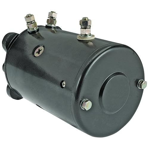 Miniatura 2 de Nuevo motor de cabrestante de 12 V BI-Direccional 0.75 Dia Eje con llave 4.8HP Braden LIFTMORE Ramsey MBJ4007