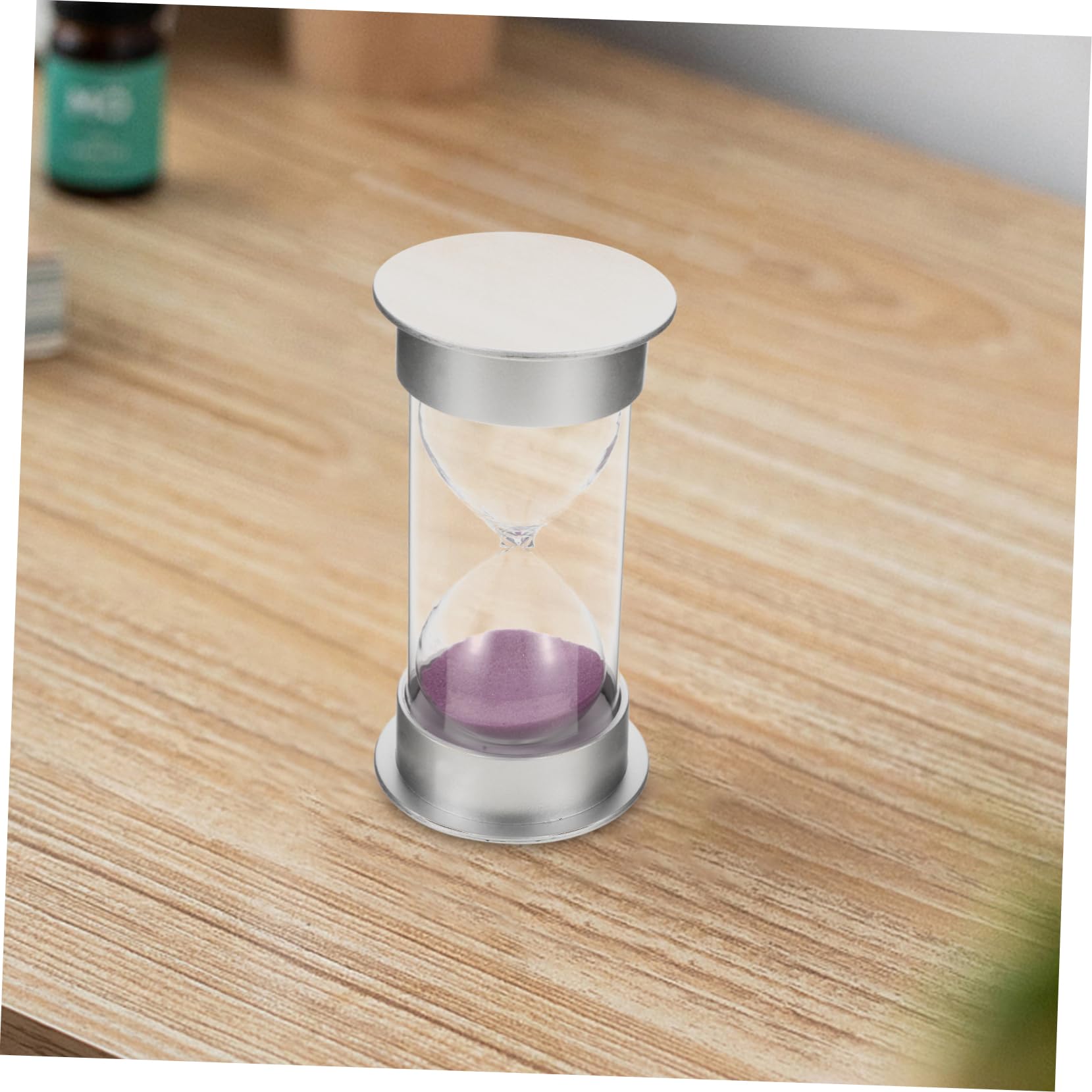 POPETPOP 4 Ensembles Horloge De Sable Décorative De Bureau Minuterie De 20 Minutes Minuterie De 20 Minutes Décoration De Sable Décoration De Maison Verre Borosilicate 2 pièces * 4