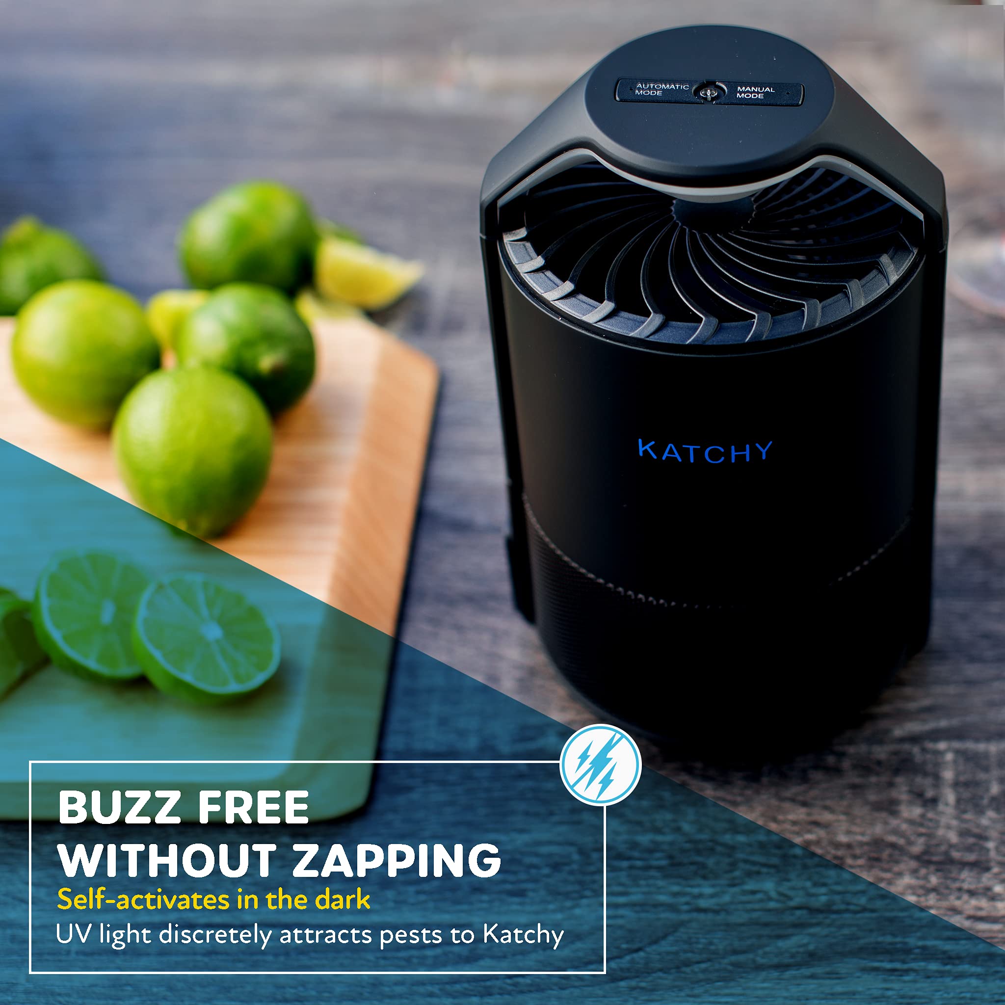 Katchy Indoor Fly Trap Catcher & Killer for Mosquito, Gnat, Moth