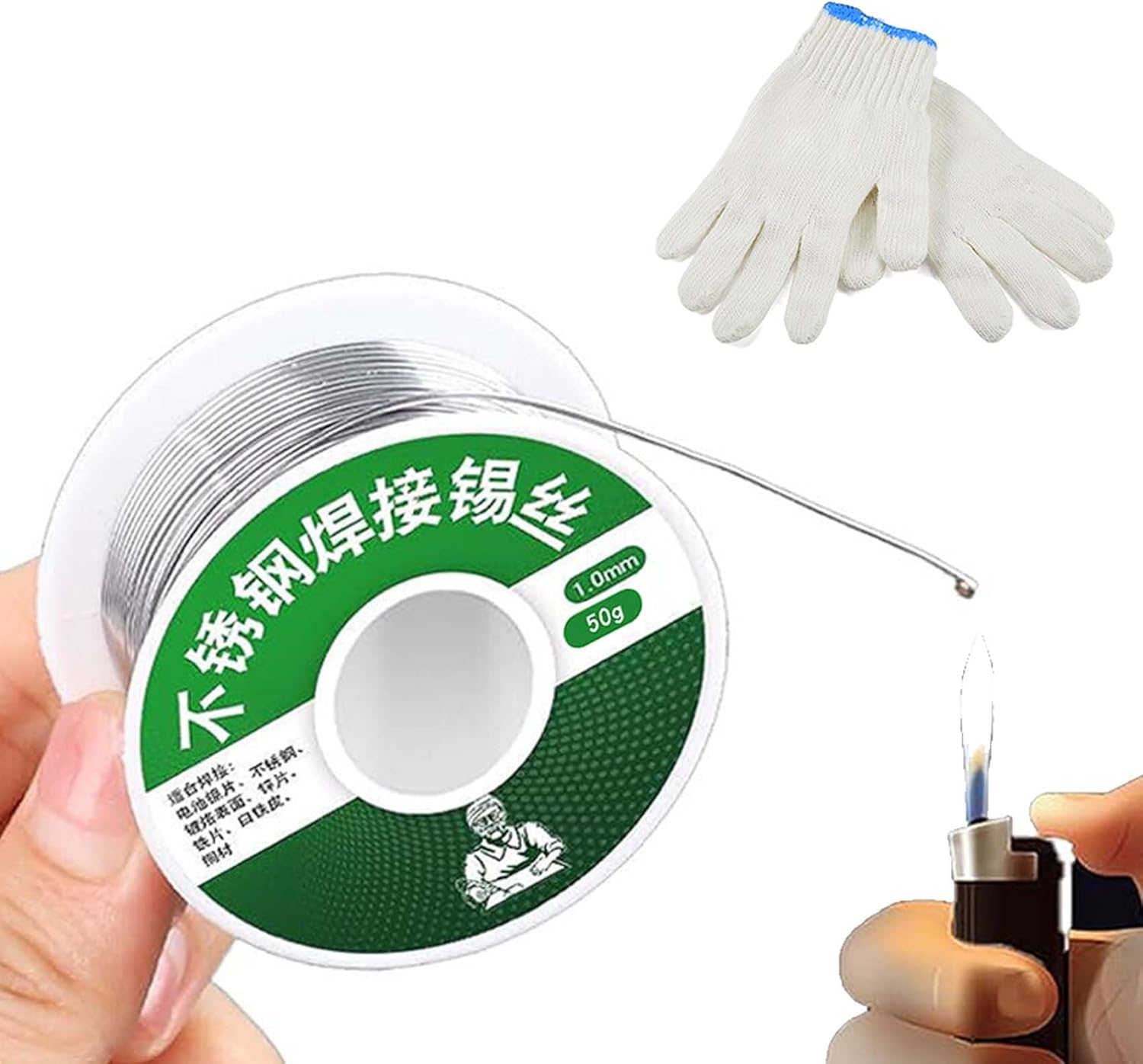 Aluminum Stainless Steel Lighter Solder Wire, Stainless Steel Soldering