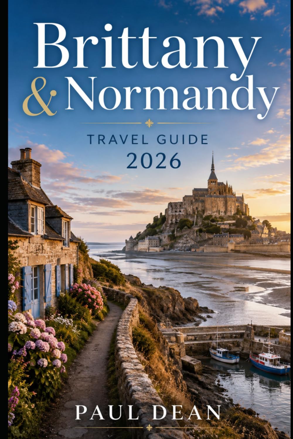 Brittany & Normandy Travel Guide 2026: Coastal Towns, Historic Cities, D-Day Beaches, Mont Saint-Michel, Celtic Brittany and Food Routes, with Day Itineraries