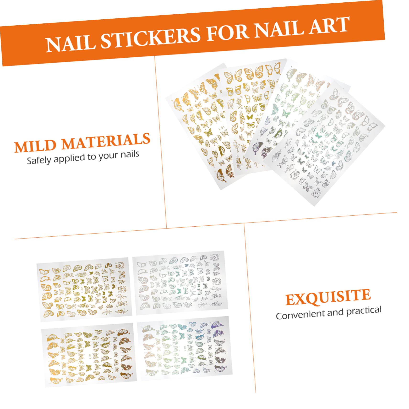 3 Series Pegatinas Calcomanías Para Decoración De Diy Para Manicura Y Fiestas 12 Hojas*3