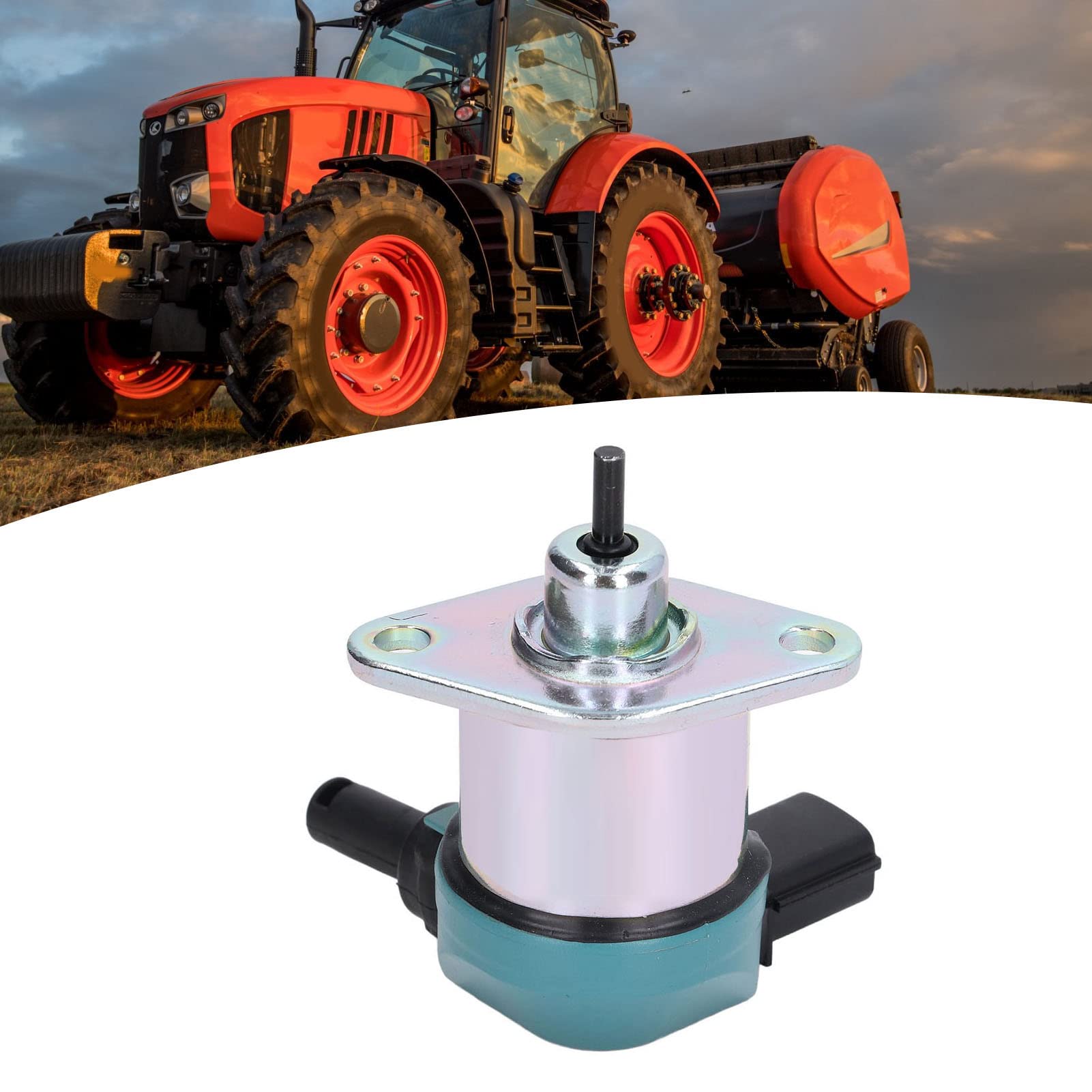 Solenoide de Cierre de Combustible 17208 60015 17208 60010 Reemplazo de Hierro Kubota D1105 V1205 V1305 Excavadora Tractor