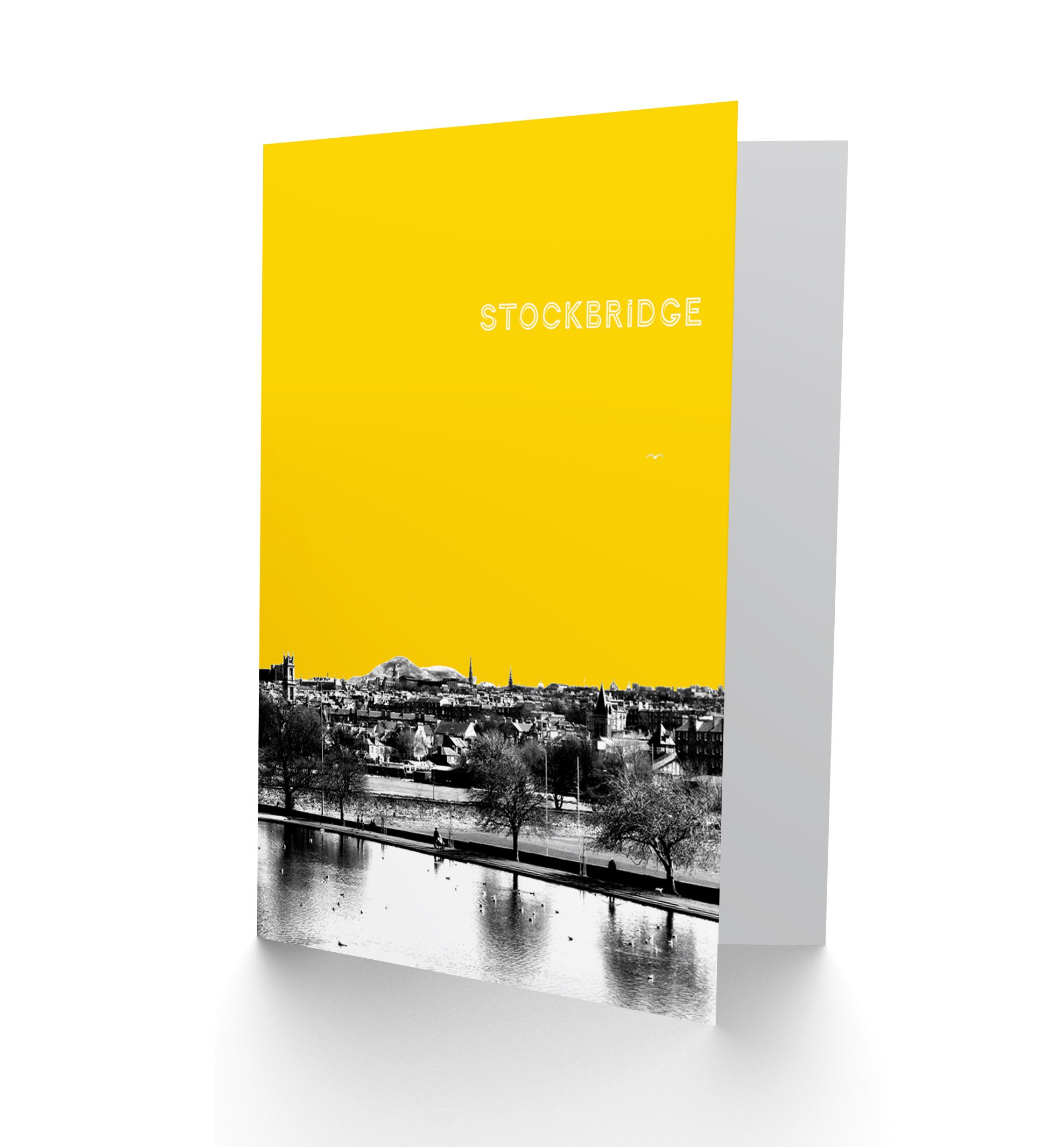 Artery8 - Greeting Card - Stockbridge Edinburgh Landmark - Scotland