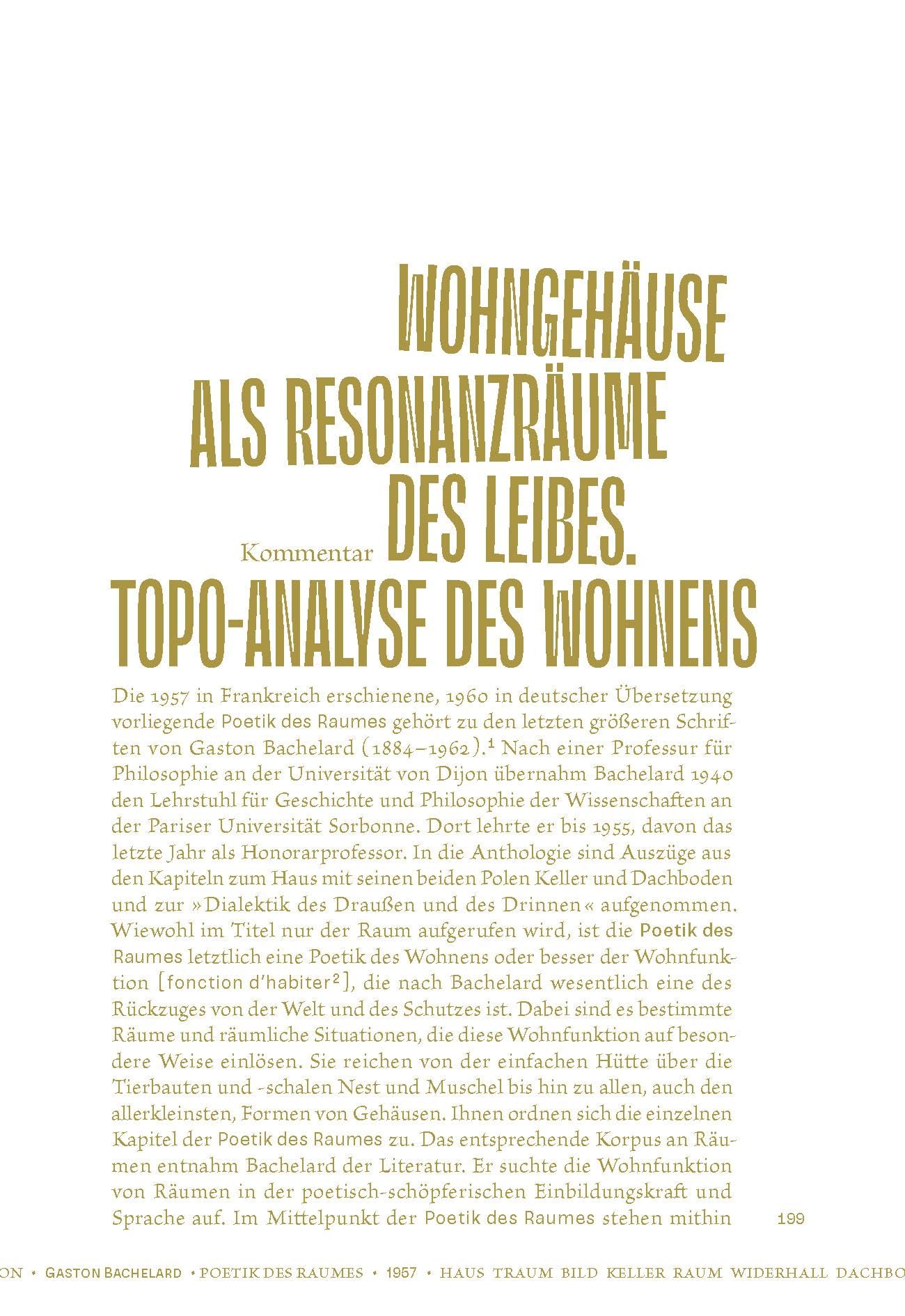 Theorien des Wohnens: Eine kommentierte Anthologie