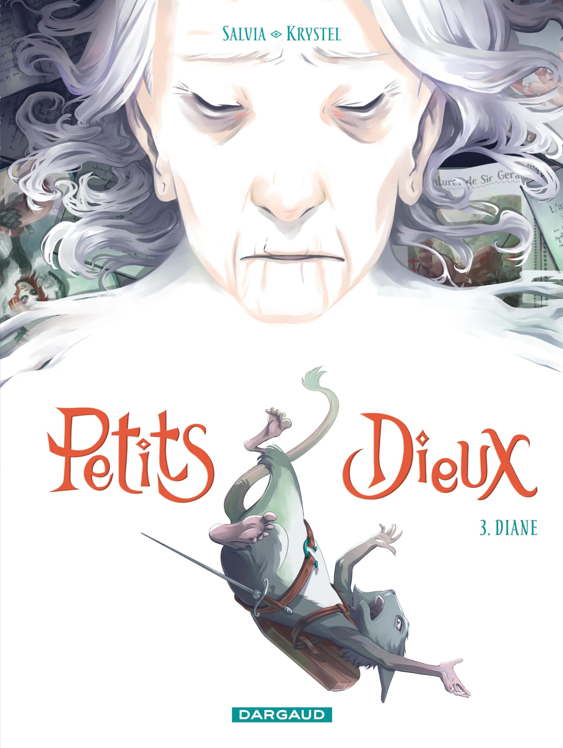 Petits Dieux - Tome 3 - Diane - Mathieu Salvia - Dargaud - cartonné - Bande dessinée jeunesse