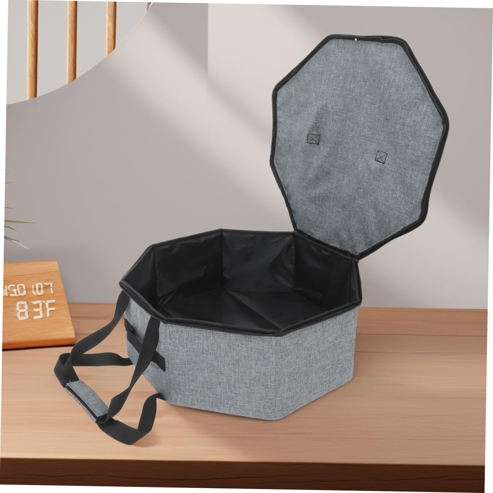 BESTOYARD Hut-aufbewahrungsbox Faltbar und Stapelbar für Runde Hüte Transparenter Behälter mit Organizer-funktion für Kleiderschrank und Reise