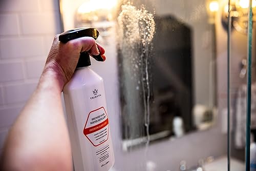 Miniatura 4 de TriNova Protector para puerta de ducha, repelente al agua de vidrio, sellador de vidrio para puerta de ducha, causa cuentas de agua, evita