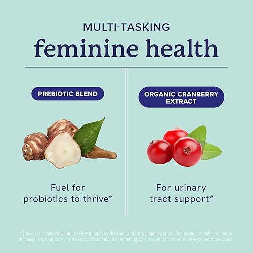 Miniatura 4 de Probióticos vaginales  50 mil millones de UFC para la salud vaginal y equilibrio del pH para mujeres  Equilibrio saludable del olor y la levadura