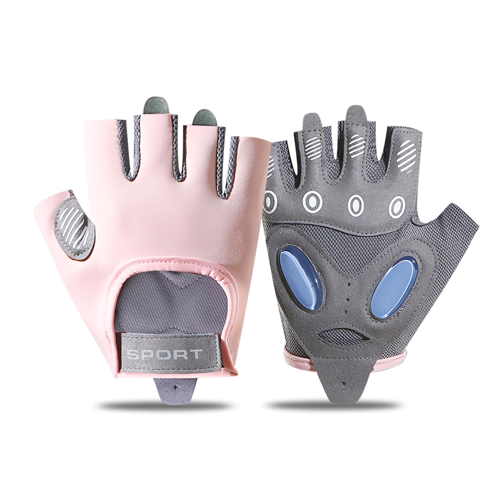 TecoKart® Gloves for Gym Workout, Liquid Silicone Half Hand Gym Gloves for Women & Men,Gym Hand Gloves Weightlifting, Yoga, Cycling, Anti-Slip and Wear-Resistant Hand Gloves for Gym Women (Pink) (B0DDBZJ6CC) Amazon Price History, Amazon Price Tracker