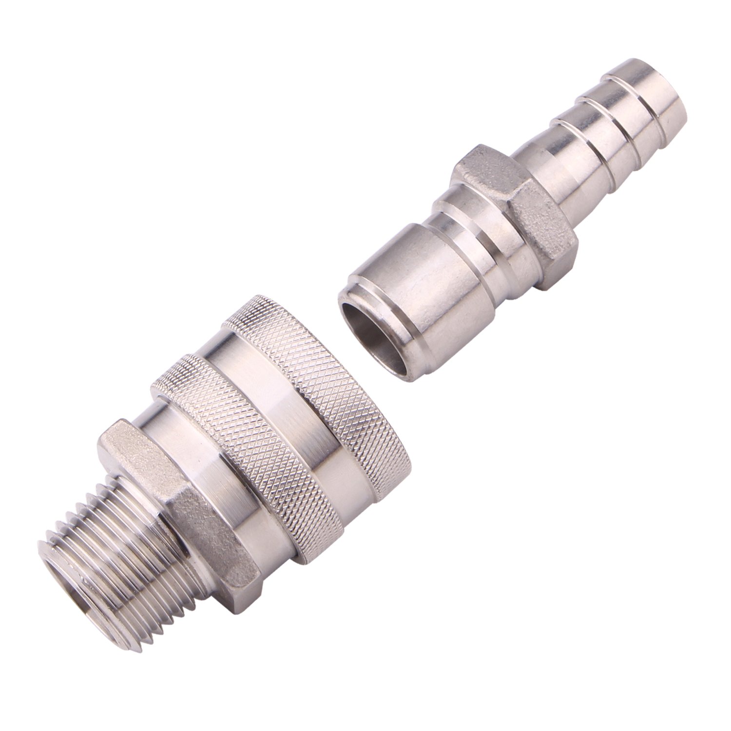 Snapklik.com : DERNORD Stainless Steel Quick Disconnect Set - Beer ...
