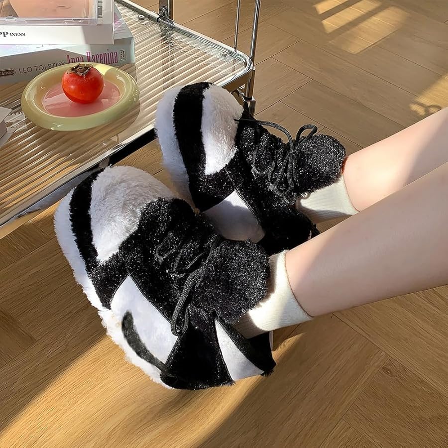 ZHXXSN Sneaker Slippers Non Slip Sole Indoor House Plush Slippers ZHXXSN Sneaker Slippers Non Slip Sole Indoor House Plush Slippers