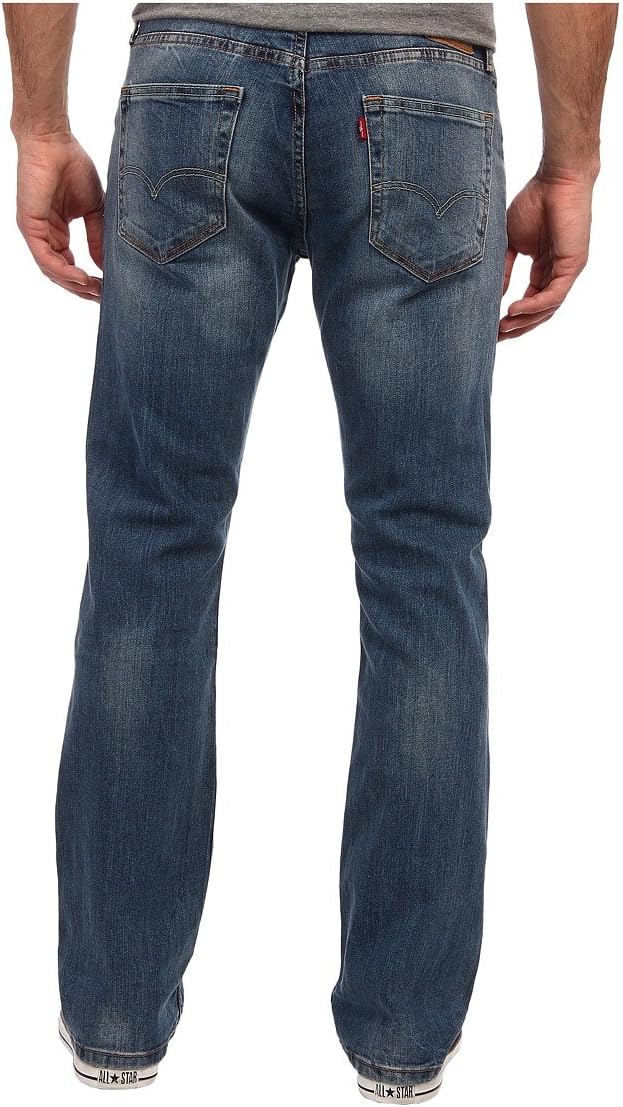 Levi's Men's 527 Slim Bootcut Jean 30W x 34L Black Stone - Stretch