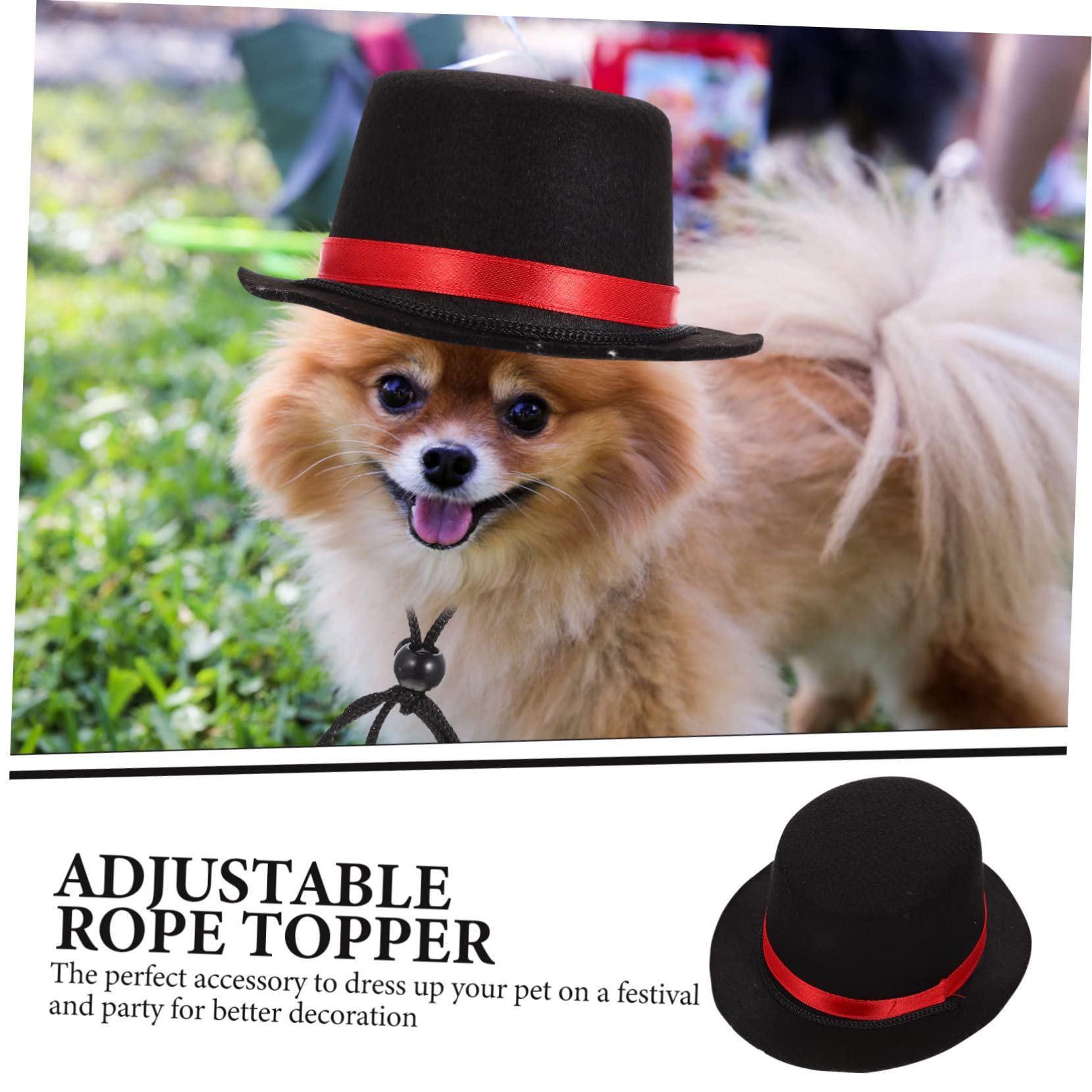 Lustiger Polizei Hut Für Hunde & Katzen - Verstellbare Kostüm-Mütze Für Partys & Fotos