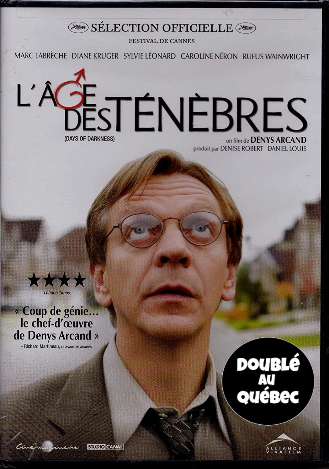 L'Âge des Ténèbres - Days Of Darkness (Original French ONLY Version - With English Subtitles) 2007 (Widescreen) 2 DVD (Version Québec + Version Internationale) [DVD]