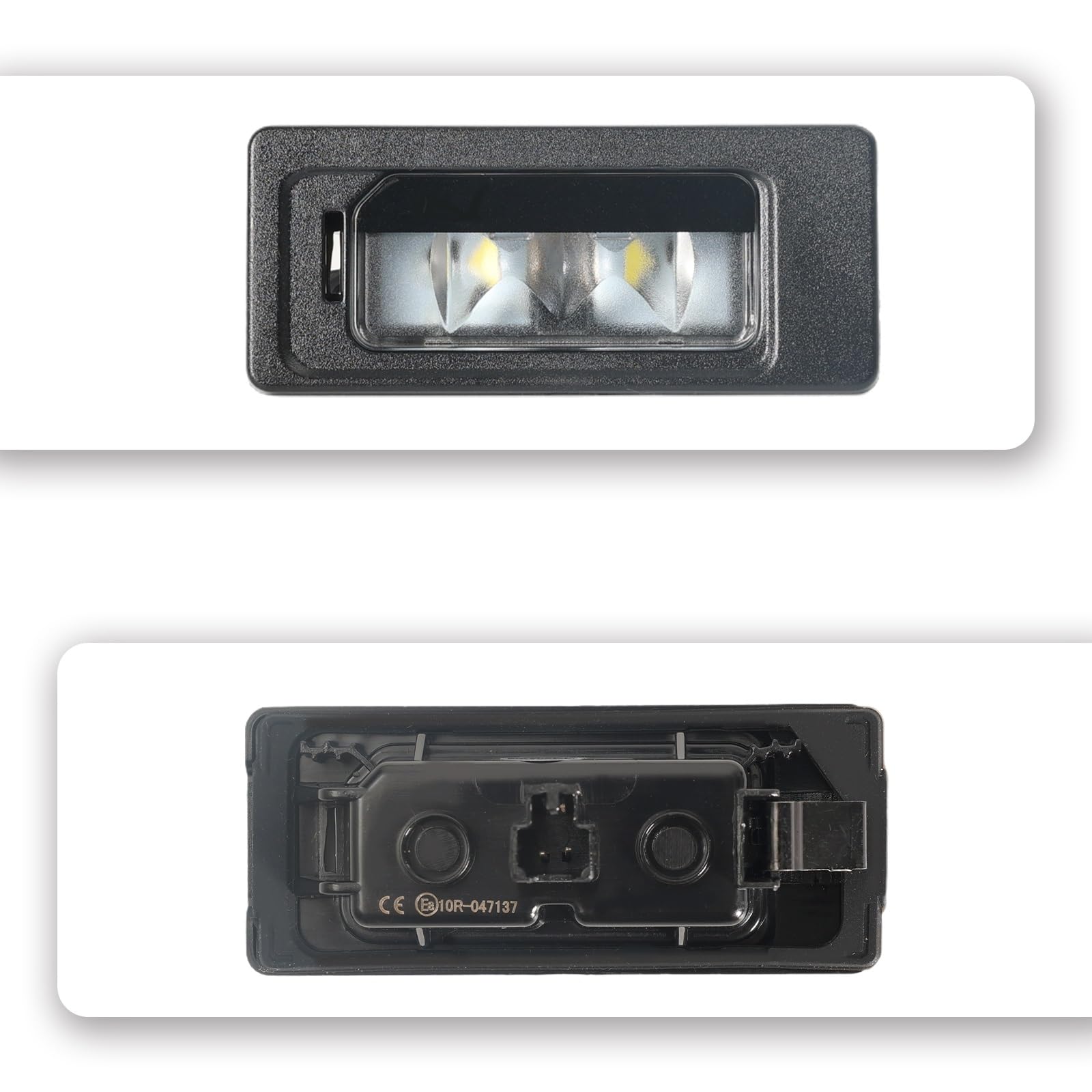 Number Plate Light For A1 For A3 For A4 For A5 For A6 For A7 For Q3 For Q5 TT 2x 12V License Plate Light Lamp 4G0943021 5N0943021