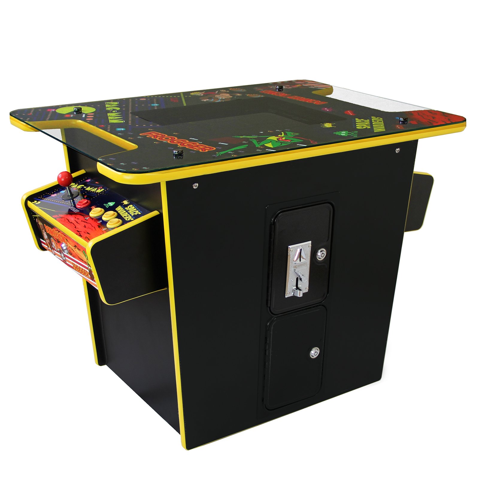 Multigame Arcade maszyna stołowa koktajl retro klasyczna szafka do gier wideo 60 gier 2 graczy 40 cm ekran LCD