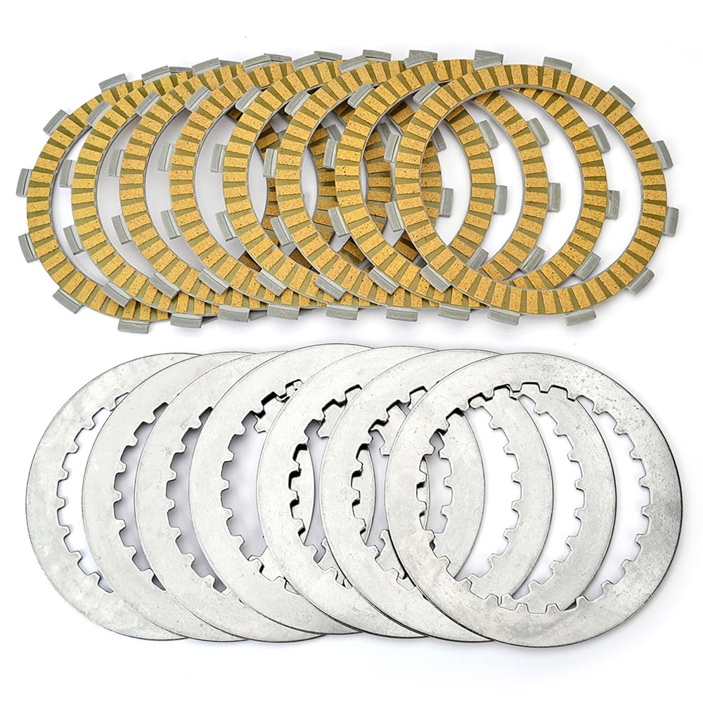 Kit de disco de fricción de embrague y placa de acero para GAS-GAS EC125 SM125 EC SM 125 2T Supermotard HUSABERG FE250 Motor FE 250
