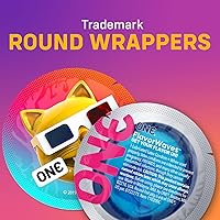 Vista 6 de ONE Condones Placeres Mixtos Paquete de 100 Condones de Látex Variedad