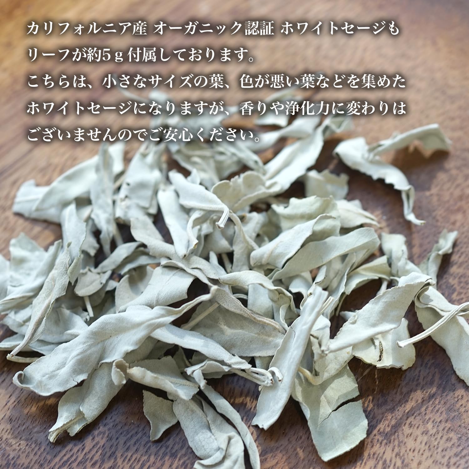 Amazon.co.jp: ホワイトセージ カリフォルニア産 オーガニック・無農薬