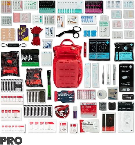 Miniatura 3 de My Medic Recon PRO - Kit de primeros auxilios HSA FSA - Más de 250 artículos esenciales de primeros auxilios y supervivencia, suministros e IFAK