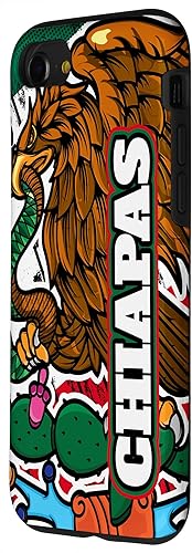 Vista 44 de iPhone 11 Chiapas, Aguila de la bandera de México Case