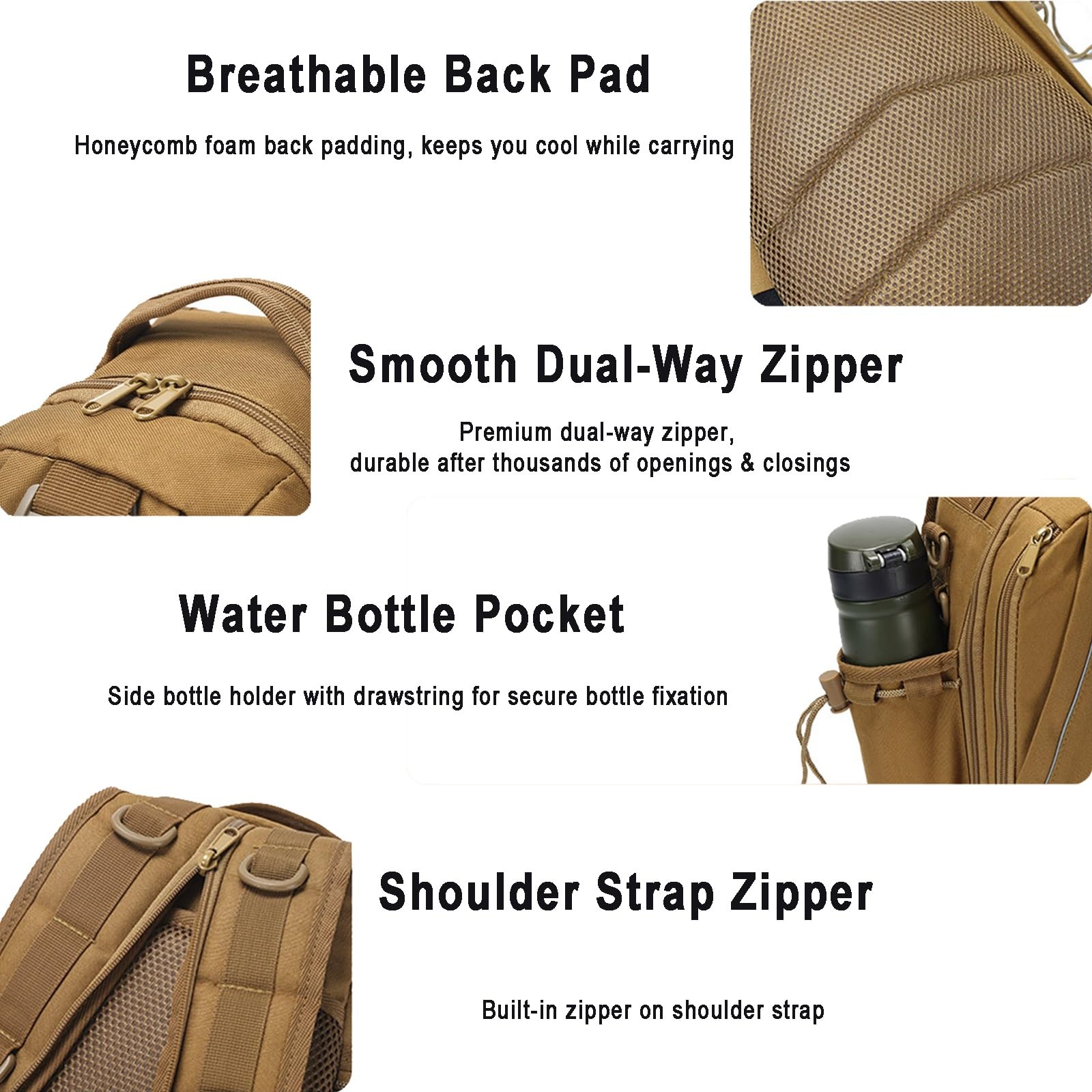 Zaino Tattico Militare, Borsa Quotidiana, Sacco Ciclismo