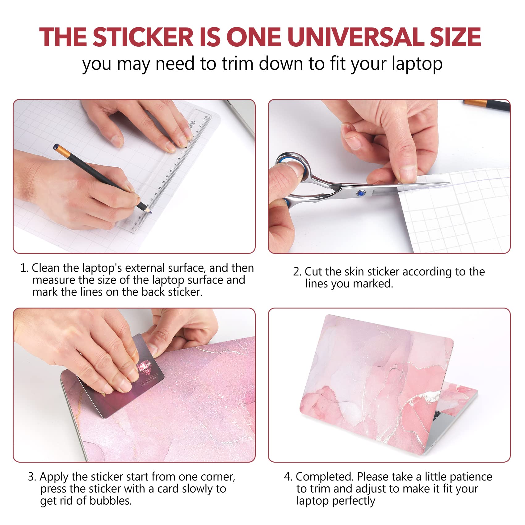 Adesivo Per Pelle Per Laptop Decalcomania,12 13 13,3 Italia - Foto 12