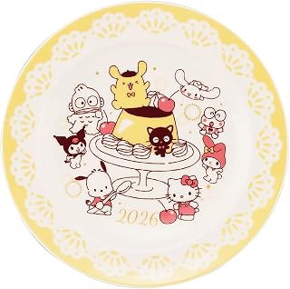 サンリオ (SANRIO) 2026年 イヤーズ プレート 皿 ポムポムプリン チョコキャット30周年 直径約20cm 電子レンジ可 キャラクター グッズ プレゼント 食器 ギフト 日本製