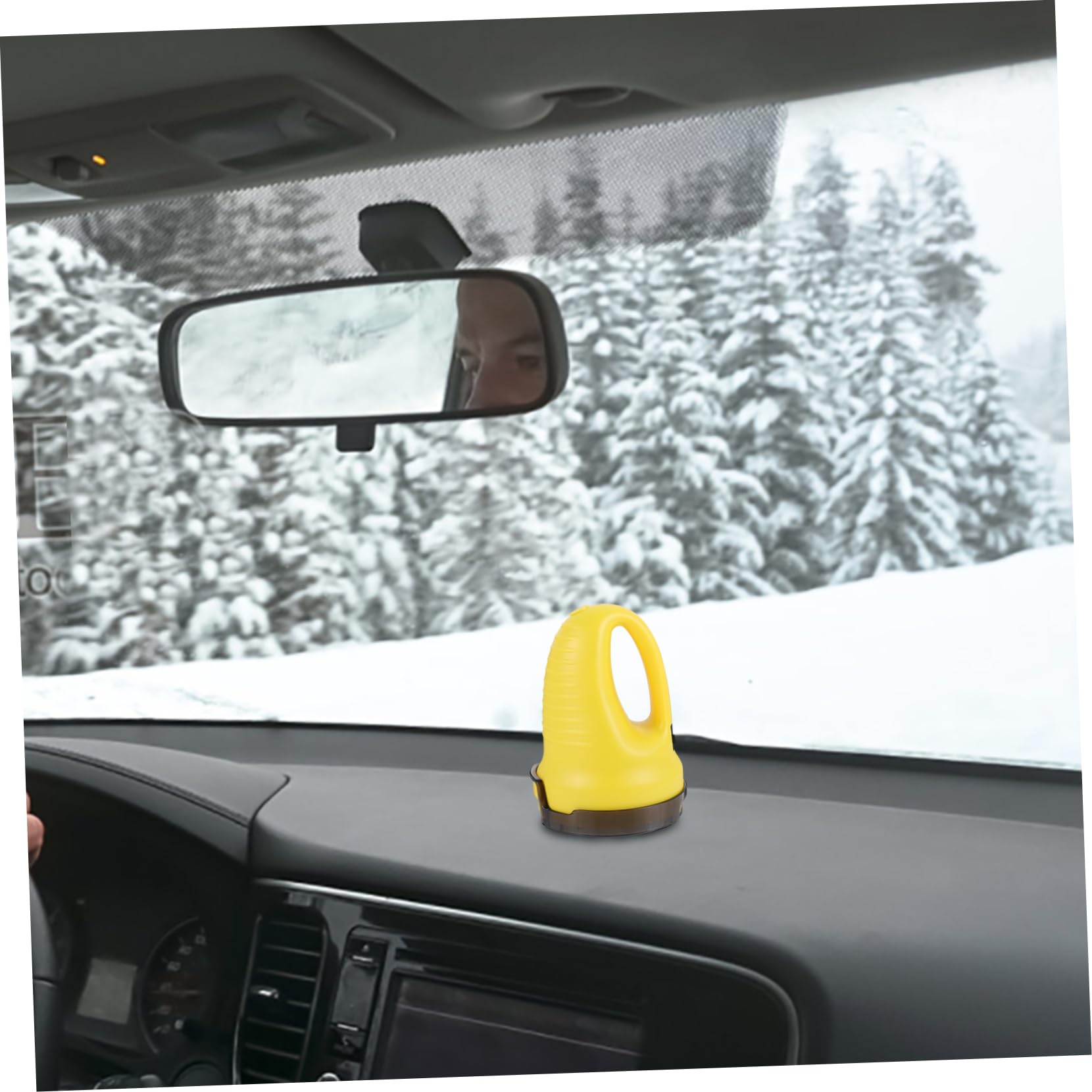 HEMOTON 1 Set Spazzaneve Pala da Neve per Auto Inverno Auto Elettrico De- Auto Ghiaccio Auto Neve Multifunzionale Auto Neve Rimozione per Auto Strumento di Rimozione Raschietto per