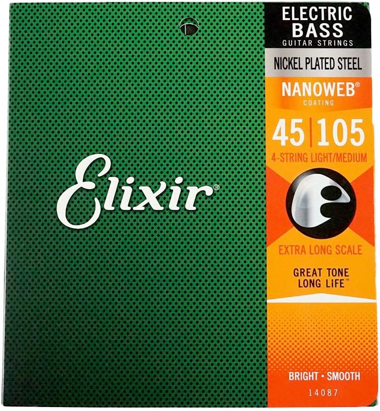 エリクサー ELIXIR 14087 4-String Light/Medium Extra Long Scale エレキベース弦