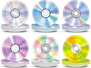 60Pcs 90's Party Paper Plates for Music Party Decorations 7In Retro CD Music Theme Dessert Plates Disposable Tableware Dinnerware Set for 1990s 2000s Throwback Birthday Baby Shower Party Supplies