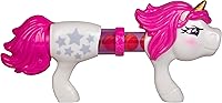 Vista 3 de Hog Wild Unicorn Power Popper - Juguete de espuma para disparar bolas de arco iris de fuego rápido hasta 8 bolas de espuma, juego en interiores