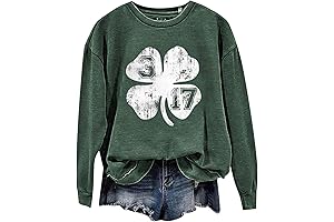 Stylish St. Patrick's Day and Easter Sweatshirts for Women: Celebrate with Style!