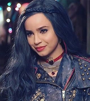 blue evie wig amazon