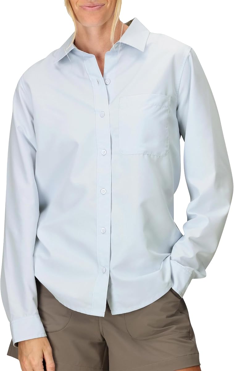 MARMOT Women's AirExchange UPF 40 Long Sleeve Shirt - Breathable, Moisture Wickin