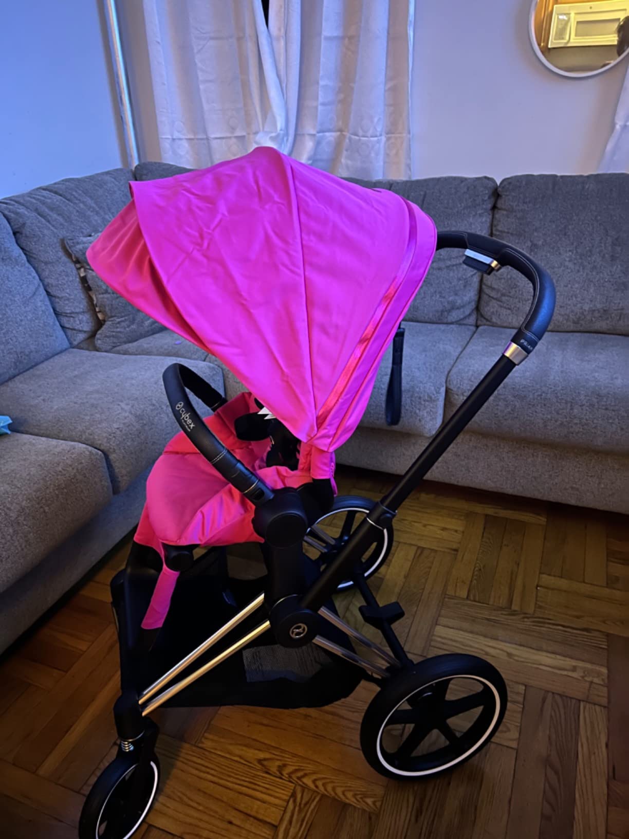 55/mo Finance Cybex Priam 3 Complete Stroller, OneHand Compact Fold