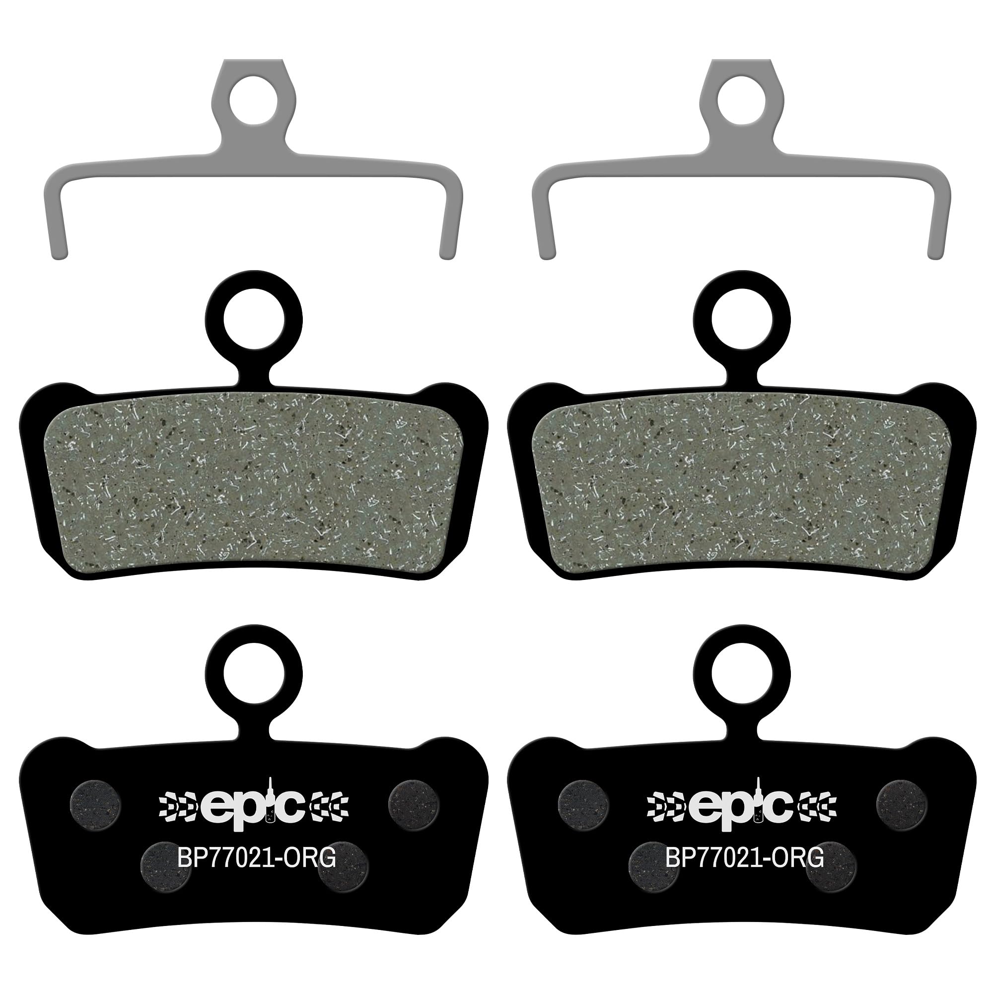 epic Disc Brake Pads for SRAM G2, Guide, Guide Ultimate & Level Stealth Brakes | Organic, Semi-Metallic, Sintered, Ceramic, E-Bike Options | Quiet, Durable, High-Performance | 2 Sets
