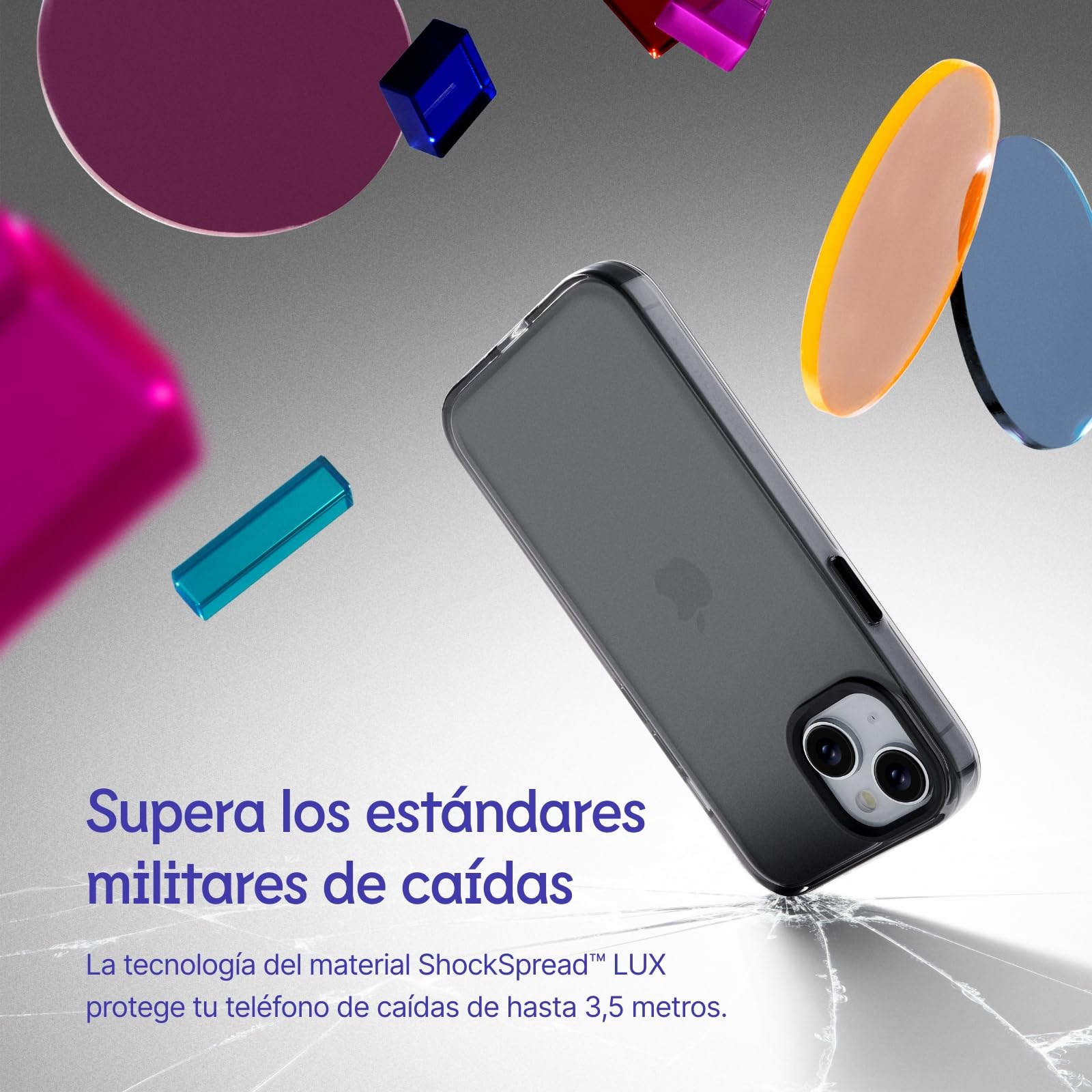RhinoShield Funda Clear para iPhone 15 Pro