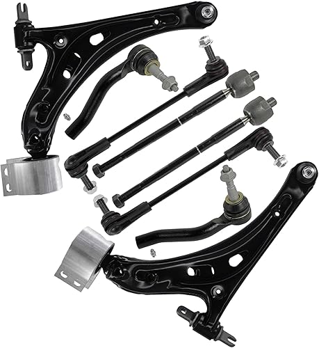 Miniatura 22 de Detroit Axle - Kit de suspensión delantera de 8 piezas para Toyota Sienna 2004-2010, brazos de control inferiores con rótulas interiores exteriores