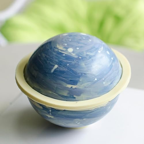 Miniatura 5 de Kundalini Molde para pastel de bolas de 10 pulgadas, molde de aluminio 3D de 10 pulgadas, molde para pastel de cumpleaños DIY