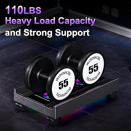 Miniatura 4 de Soporte de torre ajustable para computadora con ventilador enfriador y luz, soporte de PC para piso, soporte de CPU móvil con 4 ruedas giratorias