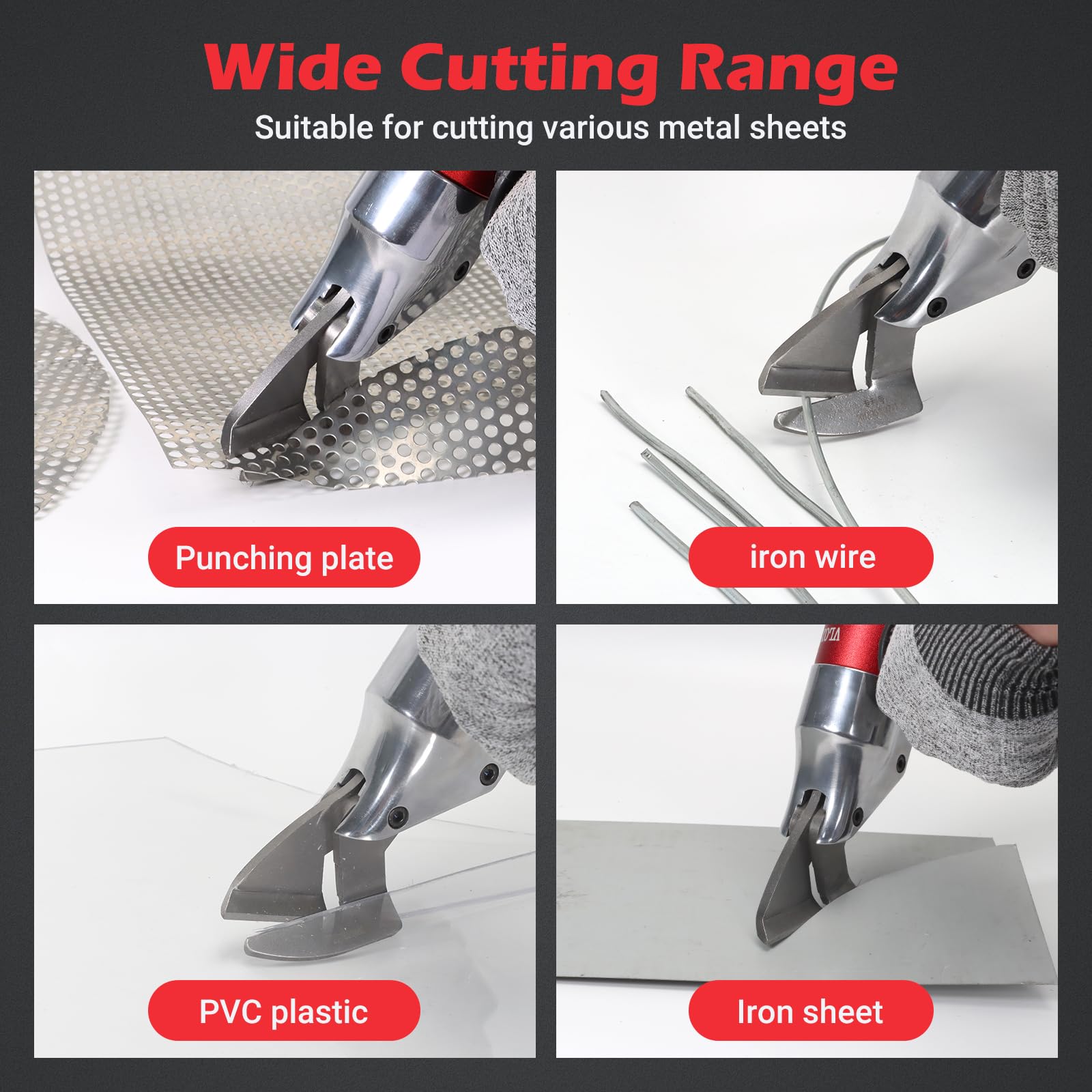 VLOXO Sheet Metal Cutter - Cut Metal Fast! -6
